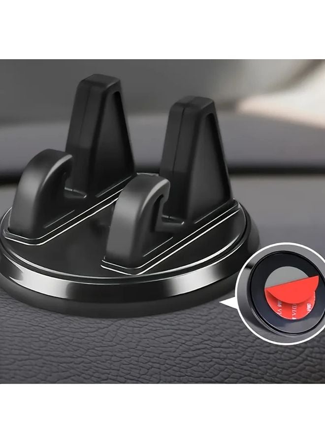 Universal Black Car Phone Mount Rotating Dashboard Holder Strong Suction Cup - Image 3