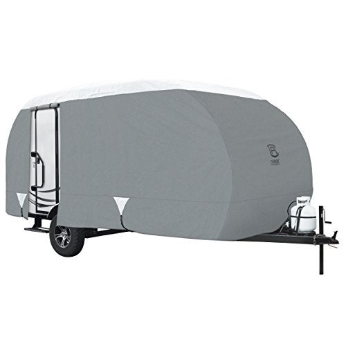 Classic Accessories Over Drive PolyPRO3 Deluxe R-Pod Travel Trailer Cover, 17' 7", RV Cover, Camper Cover, Travel Trailer Cover - Image 1