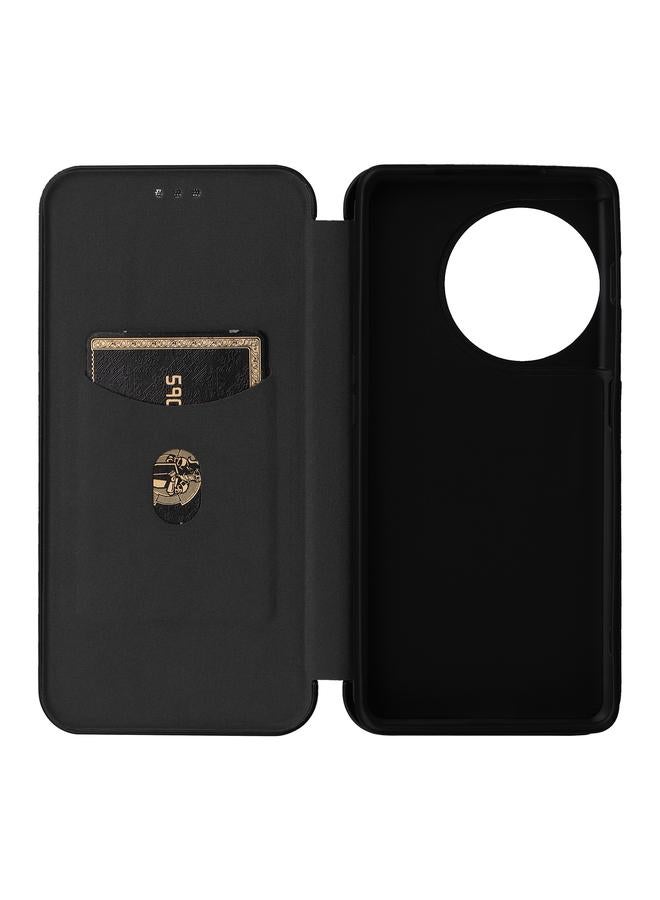 S-TOP Case For OnePlus 11R 5G Carbon Fiber Texture Flip Leather Phone Case - Image 4