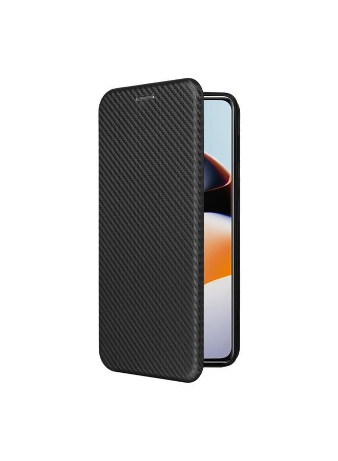 S-TOP Case For OnePlus 11R 5G Carbon Fiber Texture Flip Leather Phone Case - Image 2