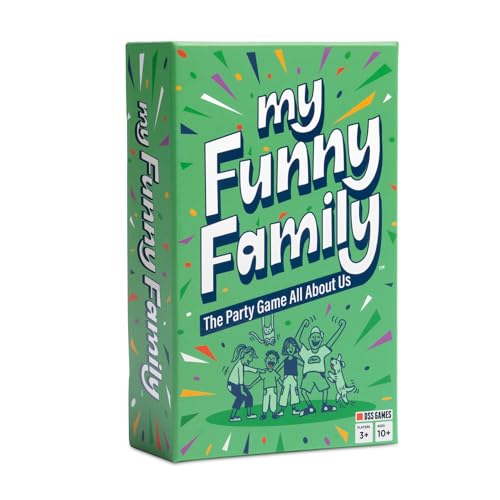 DSS Games My Funny Family Fun Card Game for Kids Adults Families Great for Game Nights and Vacations Easy to Learn Family Friendly Ages 10 Up - Image 1