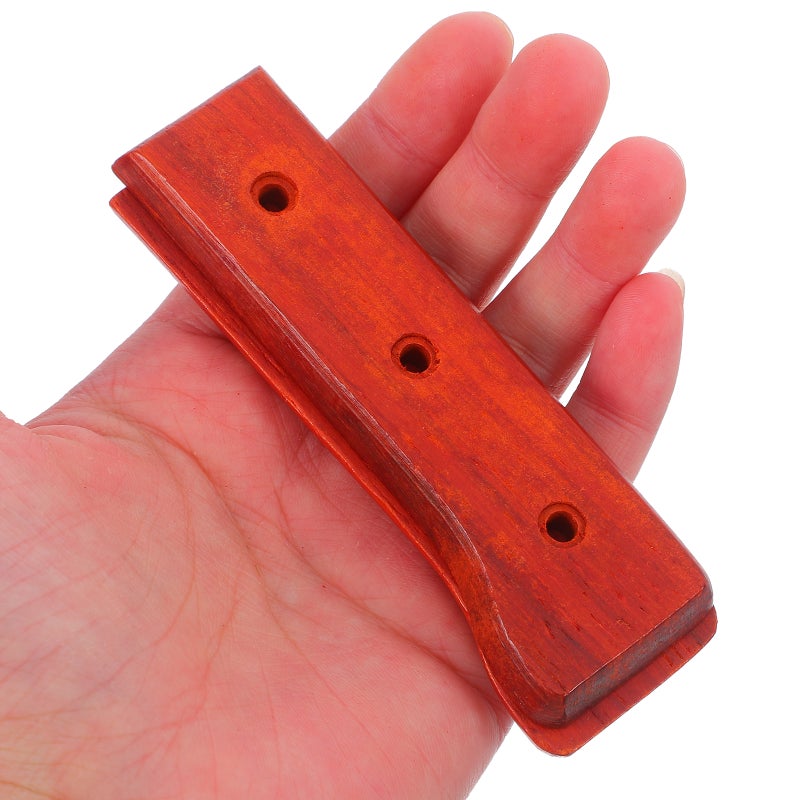 Wooden Cutter Handle with Non-slip Feature for Kitchen Tools Replacement and DIY Projects - Image 3