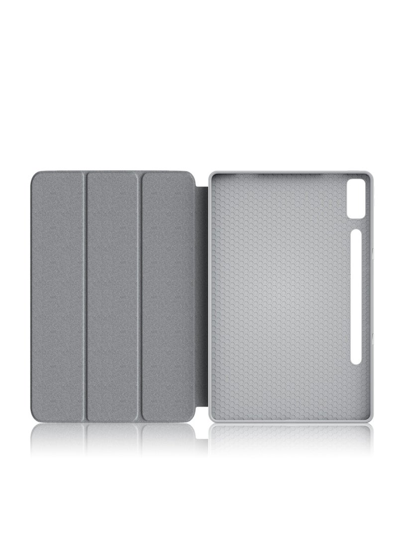 General - Compatible with Lenovo Tab P12 12.7 Case, Card Slot Bracket Function Shockproof Flip Cover, Slim and Lightweight Flip Phone Case Foldable for Lenovo Tab P12 12.7 - Image 1
