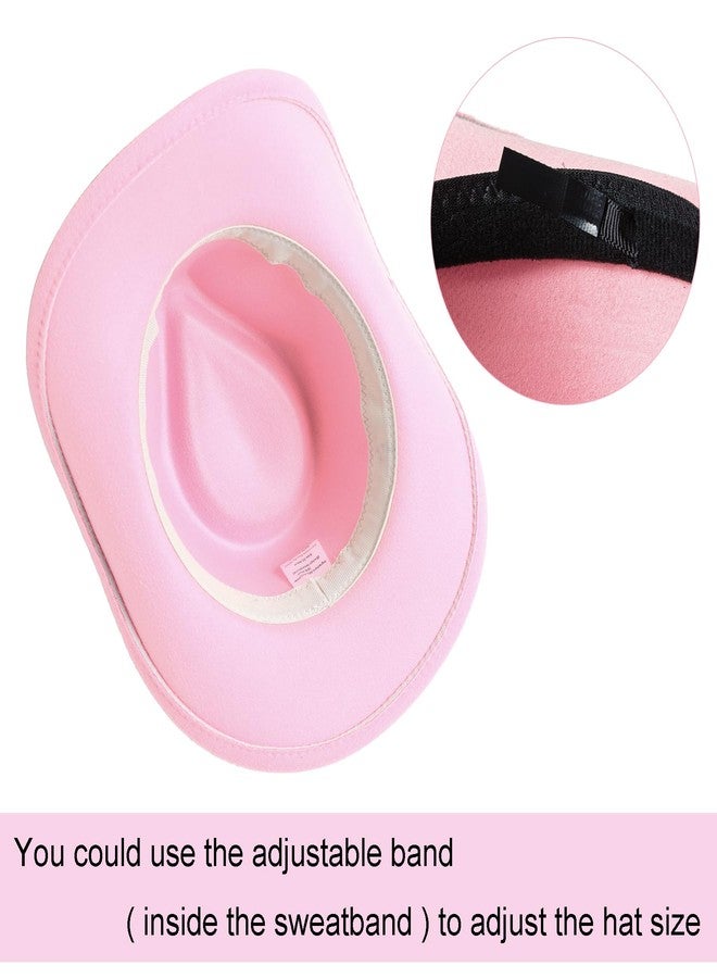 Jastore Baby Boys Girls Toddler Cowboy Hat 1st 2nd 3rd 4th Birthday Hat First Rodeo Cowgirl Hat Birthday Party Western Hat (US, Age, 1 Year, 4 Years, Light Pink) - Image 4