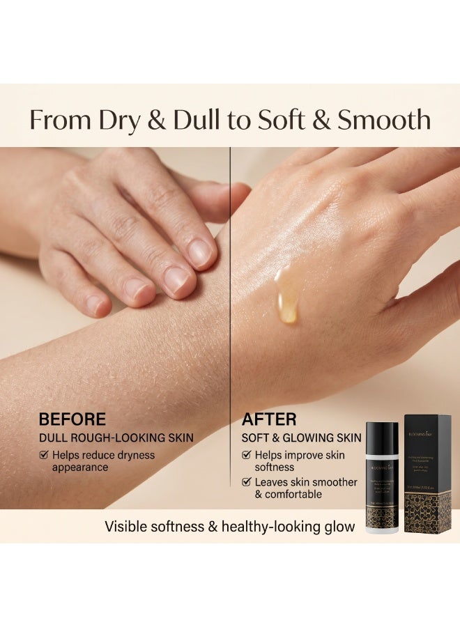 Blooming Day Soothing & Moisturizing Body Essence Oil 100ml – Lightweight Non-Greasy Body Oil for Dry Skin, Silky Smooth & Soft Skin Feel - Image 5