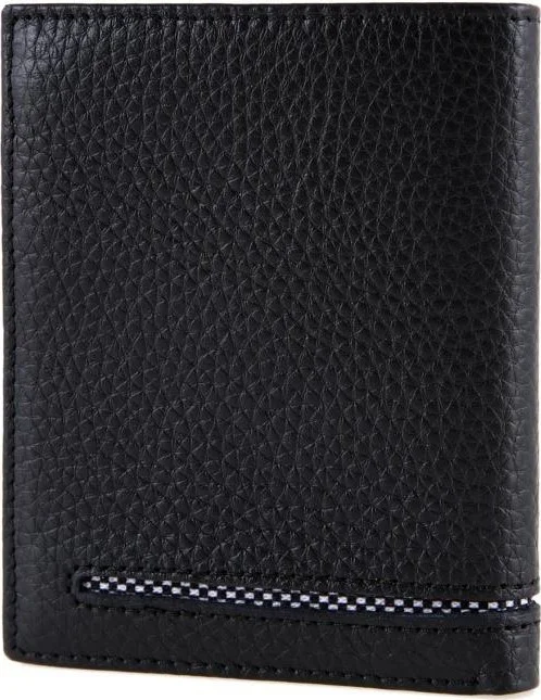 Septwolves Elite Quality Black Leather Card Holder & Men's Wallet