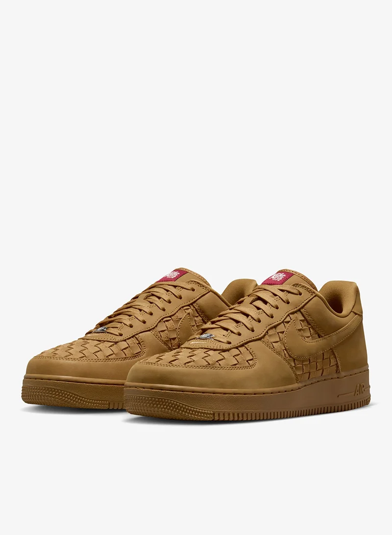 Nike WHEAT/WHEAT-SAIL-TEAM RED-MTLC SILVER Air Force 1 Low Retro Prm Ess for Men | Best Price UAE
