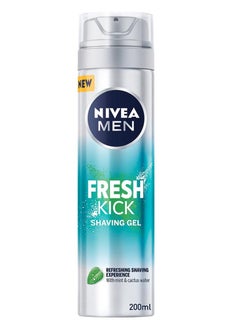 Nivea Fresh and Vivid Shaving Gel 200ml  - Image 1