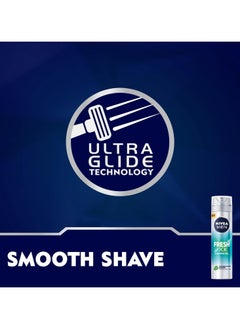 Nivea Fresh and Vivid Shaving Gel 200ml  - Image 3