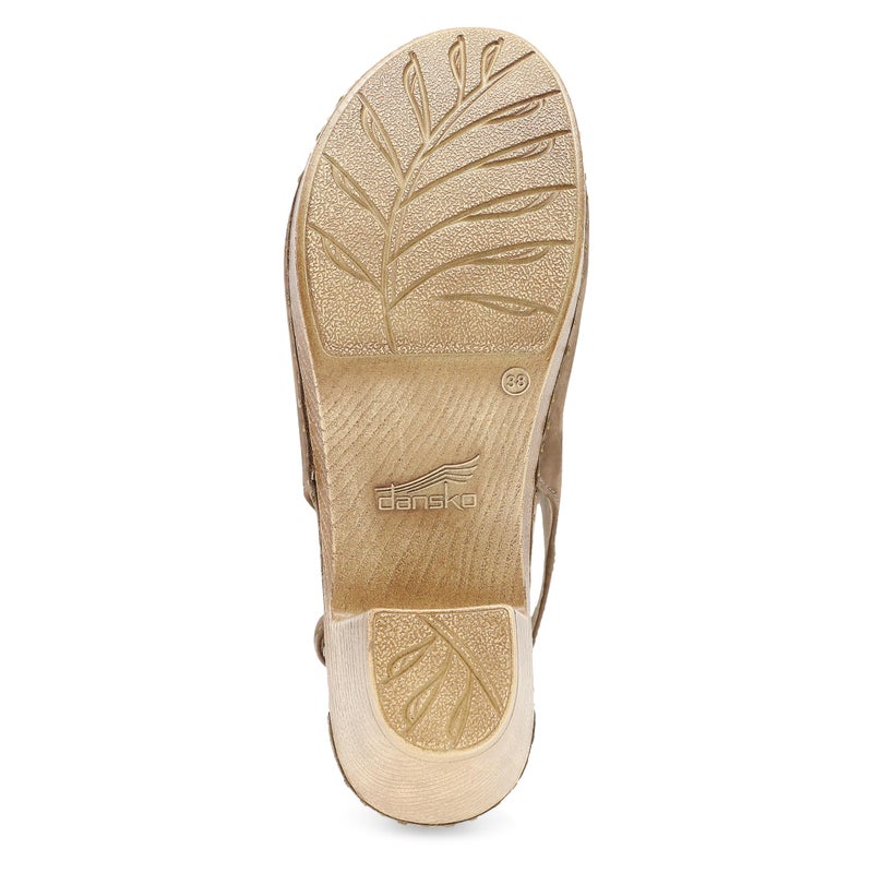 Dansko Sassy Stylish Upfront Closed Toe for Women - Energy-Return Footbed with Added Arch Support - Lightweight PU Outsole for Long-Lasting Wear - Great for All-Seasons Style Morel Milled 7.5-8 M US - Image 3