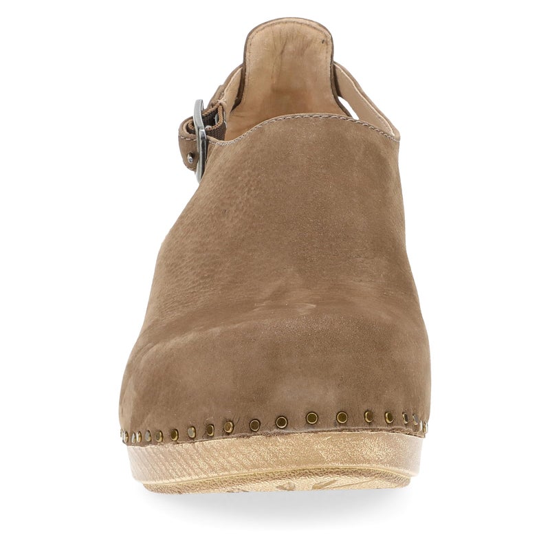 Dansko Sassy Stylish Upfront Closed Toe for Women - Energy-Return Footbed with Added Arch Support - Lightweight PU Outsole for Long-Lasting Wear - Great for All-Seasons Style Morel Milled 7.5-8 M US - Image 4