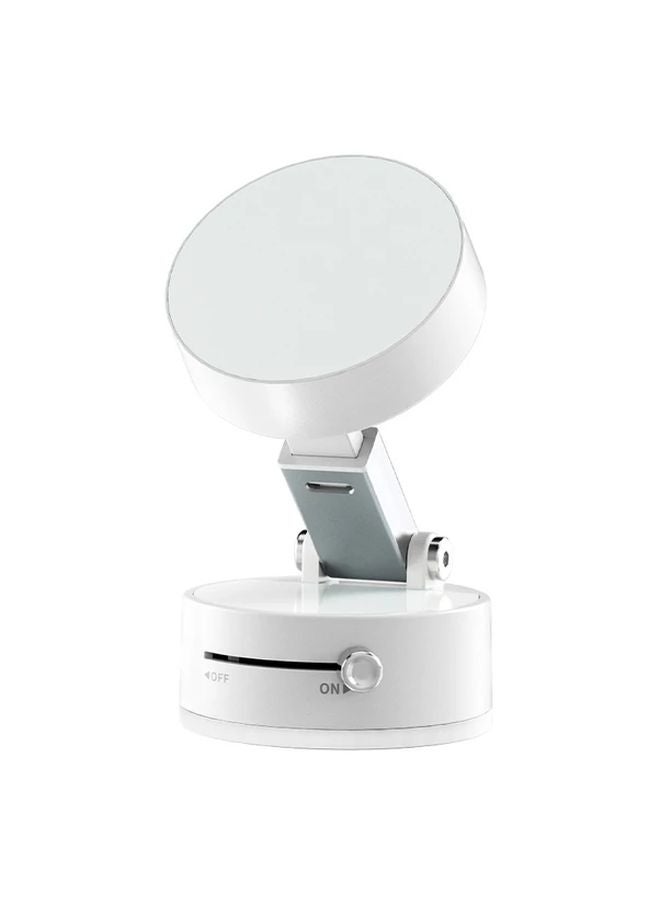 White Vacuum Adsorption Car Phone Holder Universal Navigation Stand - Image 1