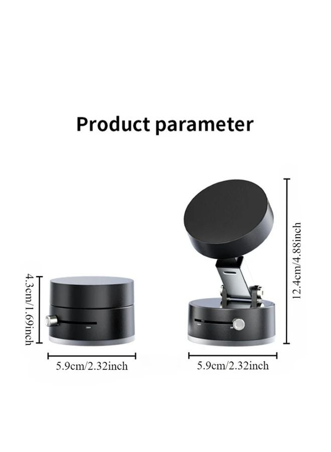 White Vacuum Adsorption Car Phone Holder Universal Navigation Stand - Image 3