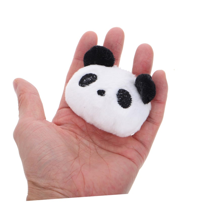 2Pcs Cute Cartoon Plush Motorcycle Handlebar Covers For Electric Scooters Warm Comfort - Image 4