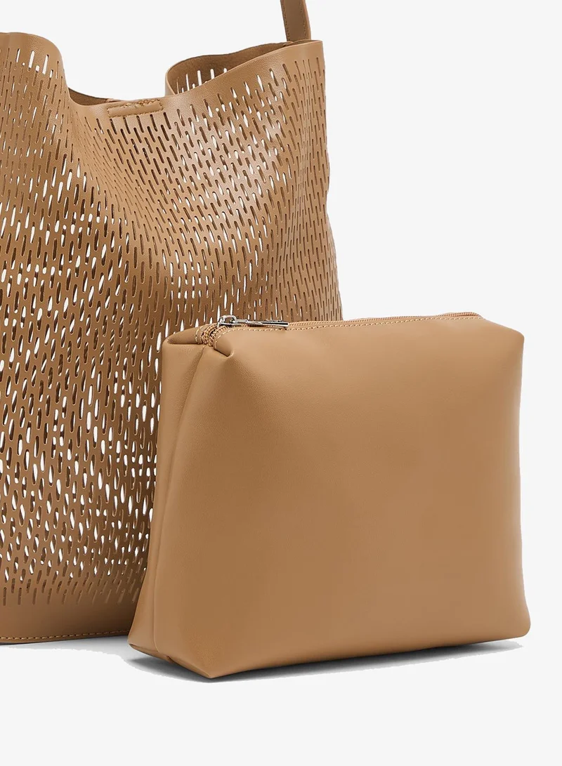 Ginger Corduroy Tote Bag
