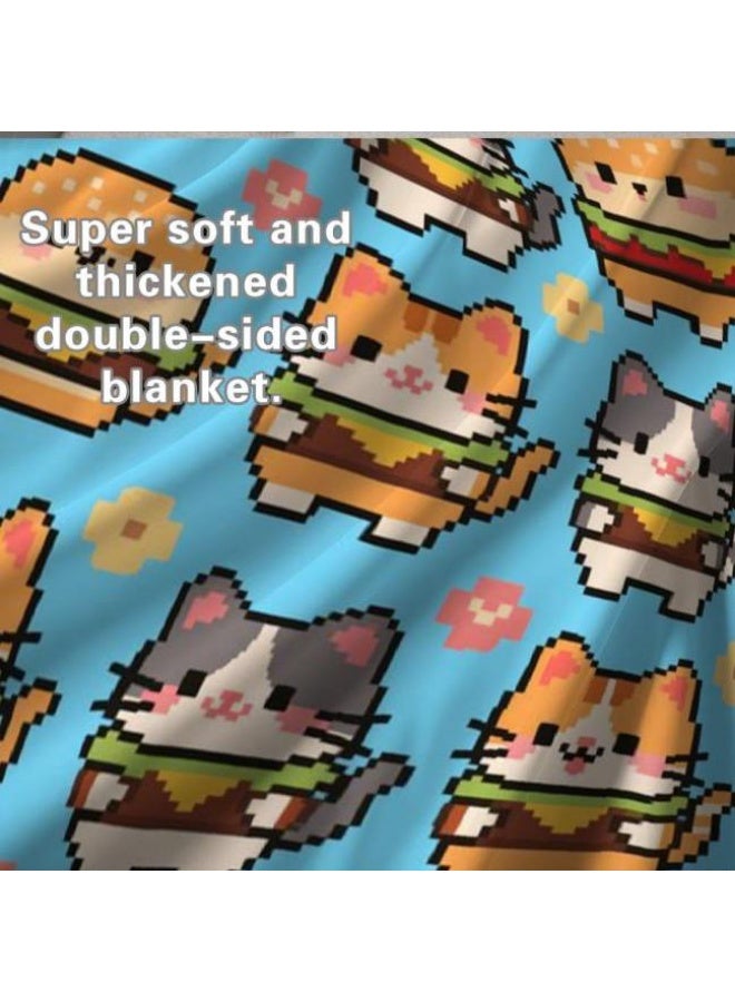 general Baby and children's cartoon flannel thin blanket (warm and comfortable, suitable for sleep, game use) 70cm*100cm - Image 5