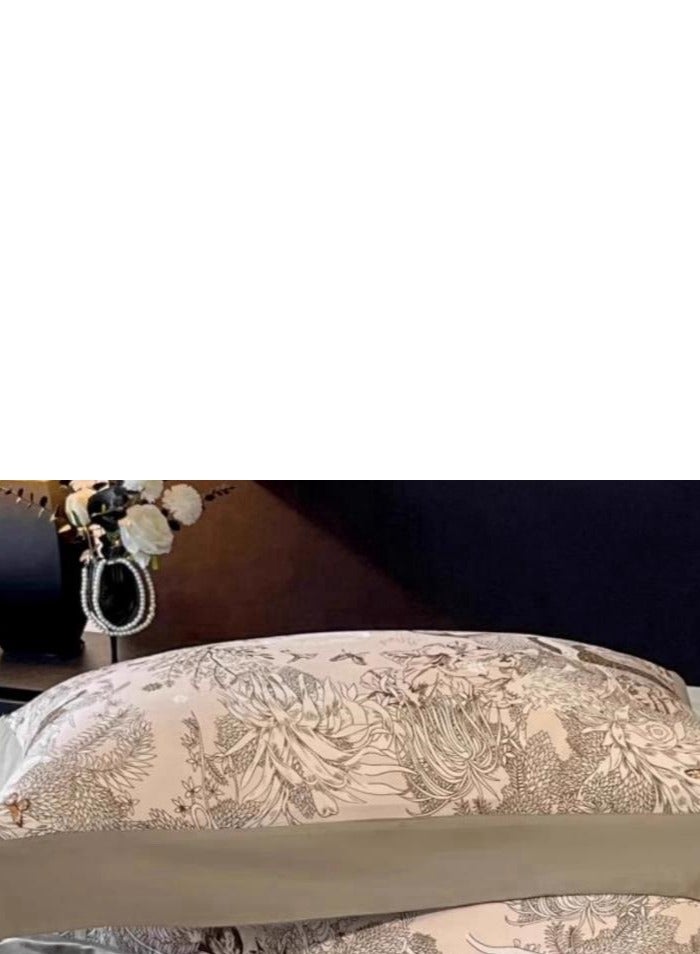 Fitted Sheet Style — ﻿ High End Pure Cotton Bedding Four Piece Set - Image 2