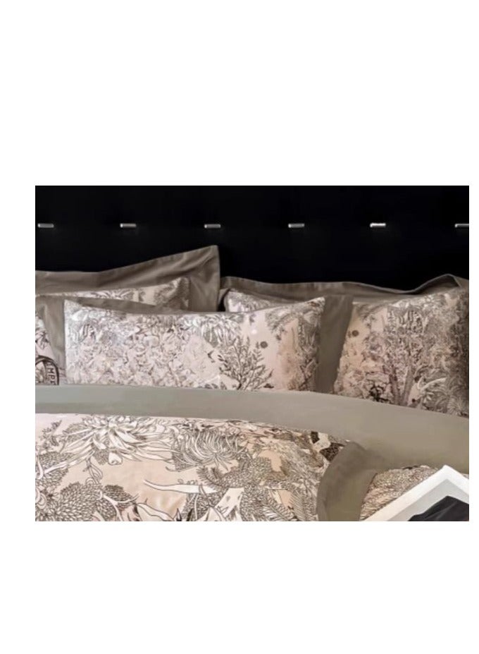 Fitted Sheet Style — ﻿ High End Pure Cotton Bedding Four Piece Set - Image 4
