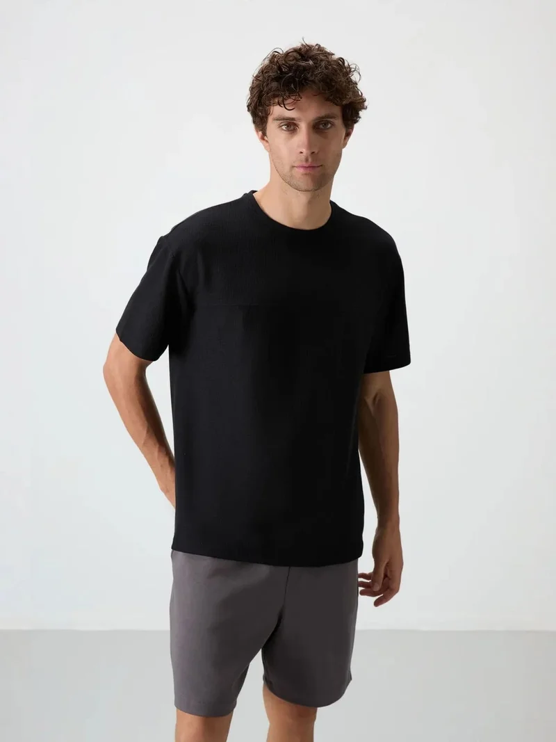تومي لايف TOMMY Oversized Jersey T-Shirt With Pocket
