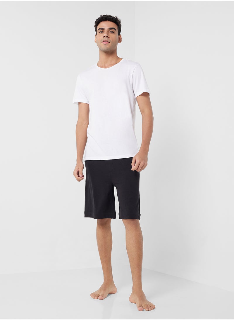 CALVIN KLEIN Modern Terry Lounge Shorts  - Image 2