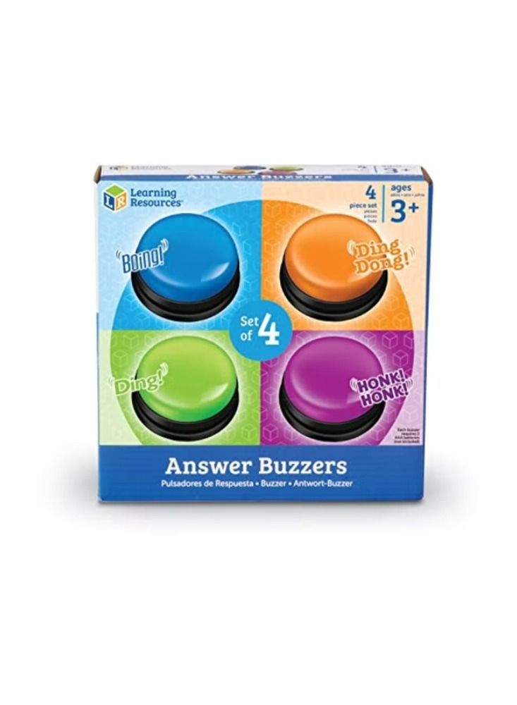 Dream Zone 4-Piece Answer Buzzers Set LER3774 - Image 3
