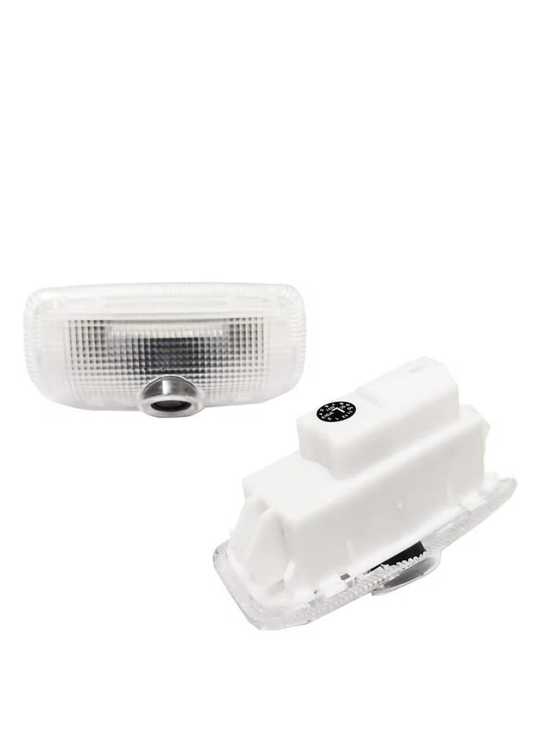 Nissan Patrol Y62 Door Logo Light New Nissan Emblem Bright Glass Lens Nissan Welcome Projector Light Super Bright - Image 1