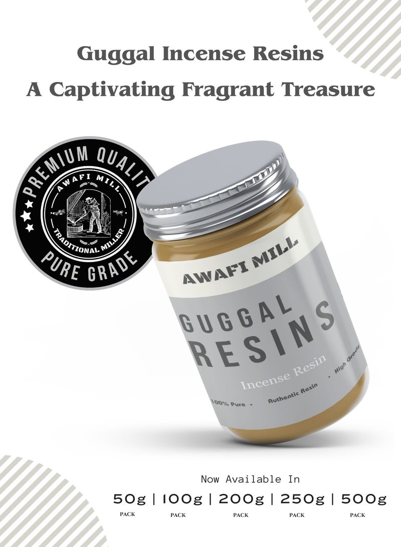 Awafi Mill Indian Guggal Resins | Natural Guggul Gum | Guggul Incense | Ayurvedic Resin  - Image 4