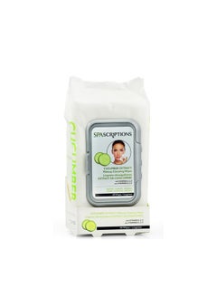 Cucumber Makeup And Face Cleansing Wipes - Usable As Even Waterproof Mascara Cleanser Wipes - Face Wipes For Women For Beauty, Personal Care, Gentle And Effective Makeup Cleanser 60 Ct. 1 Pack