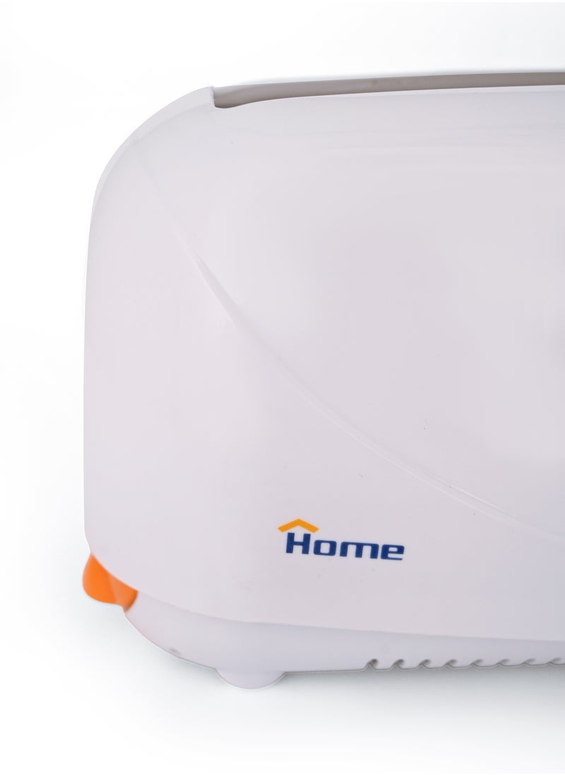 Home - Toaster  Power: 800 W-220V-50Hz. To enjoy breakfast, you can use a home toaster to get bread in all its forms, whether crispy or golden-colored bread. You can control the temperature by means of a thermostat. It has a button to reheat, cancel heating and cooling. Easy to cleanremove crumb tray. - Image 1