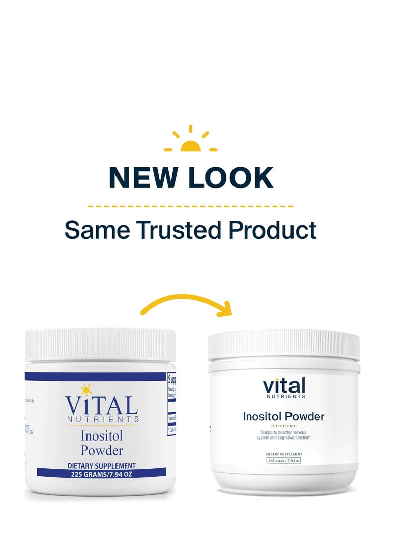 فيتل نيوترينس مسحوق إينوسيتول - دعم استقلاب الناقلات العصبية الصحية - نباتي - 225 جرام - Image 2