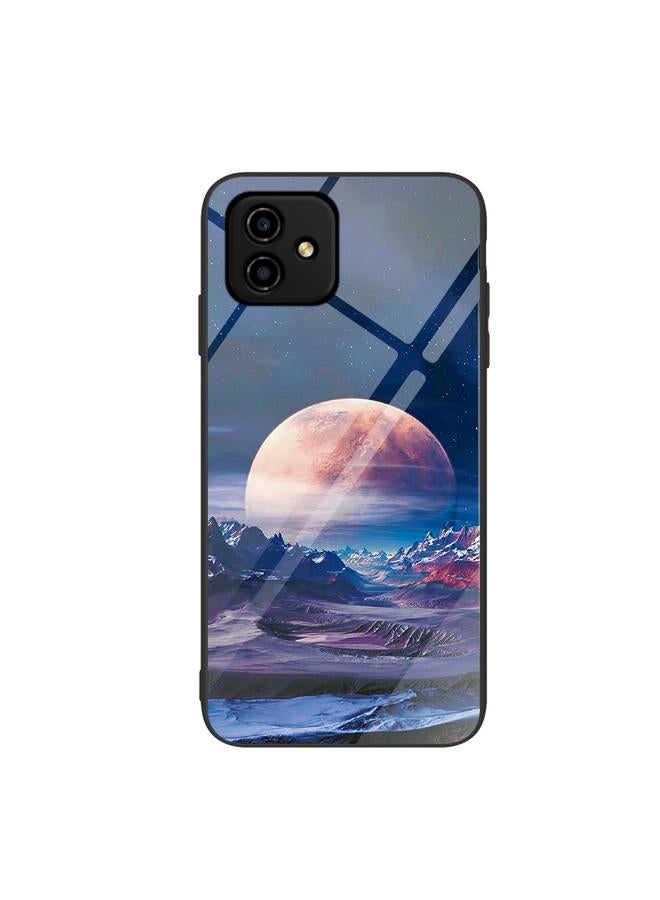 Green Tiger Case For Honor Play6C Colorful Painted Glass Phone Case - Image 1