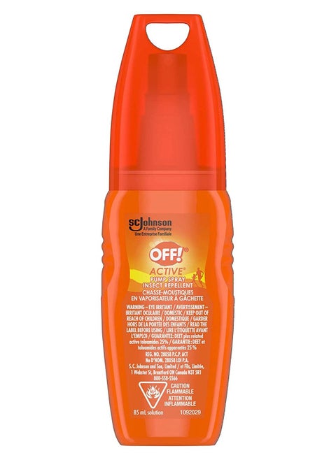 بخاخ طارد الحشرات Off Active Pump Spray 85 مل