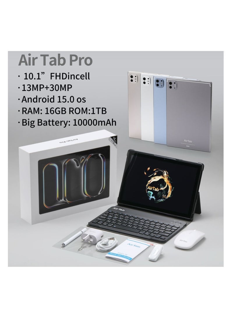 AirTab Pro Tablet with Arabic Keyboard, Grey