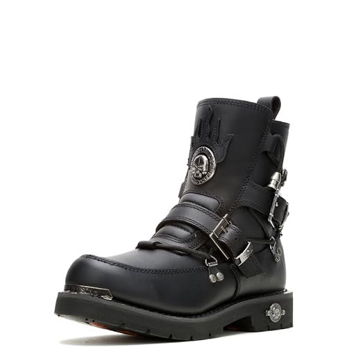 HARLEY DAVIDSON Harley-Davidson Men's Distortion Boot,Black,8 M - Image 1