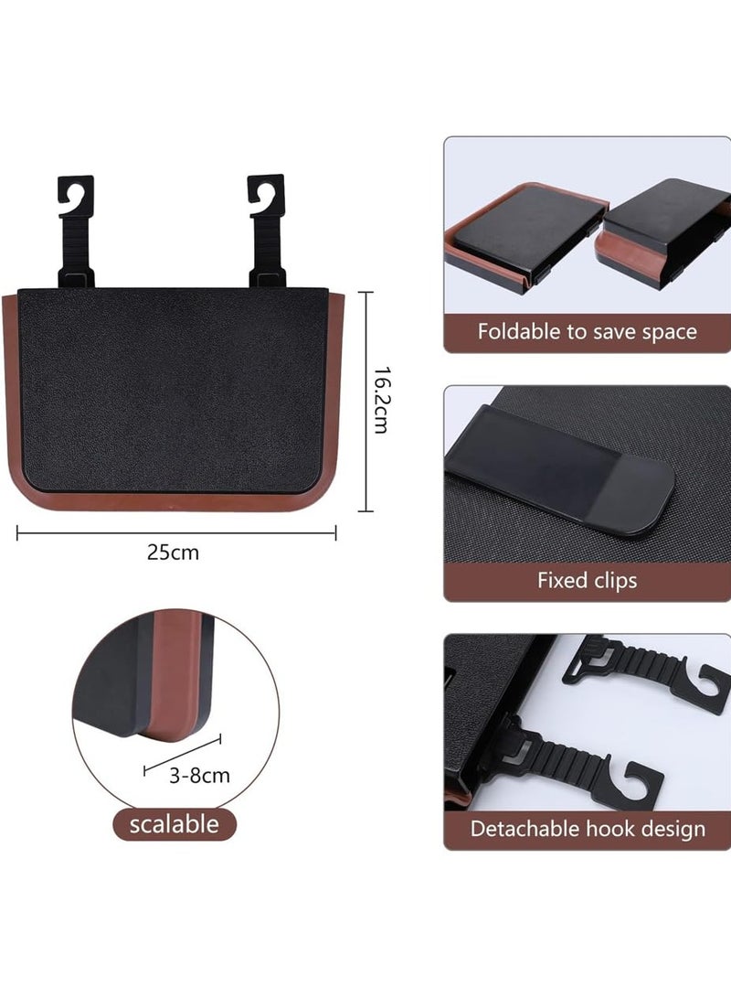 سلة المهملات المعلقة للسيارة، سلة المهملات القابلة للطي، سلة المهملات المعلقة للسيارة، سلة المهملات المقاومة للماء للسيارة، ملحقات المقعد الأمامي والخلفي - Image 2