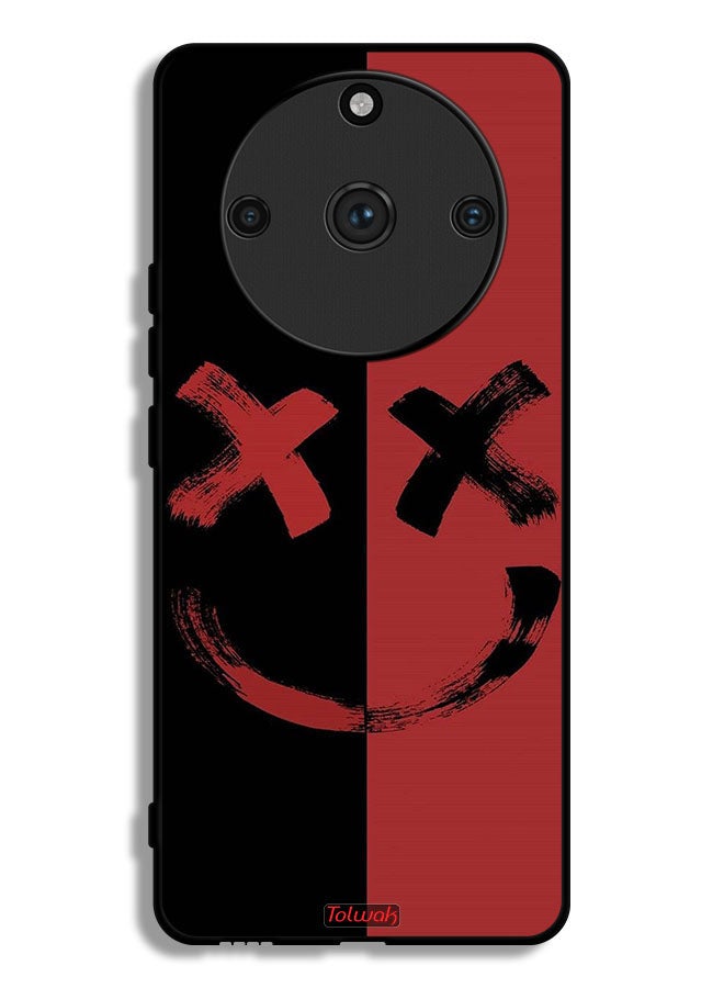 Tolwak Realme 11 Pro Plus Protective Case Cover Marshmallow Art Pattern - Image 1