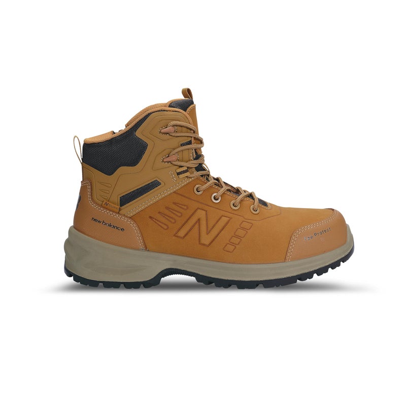 New Balance Mens Calibre Composite Toe Work Boots Wheat 9 Wide