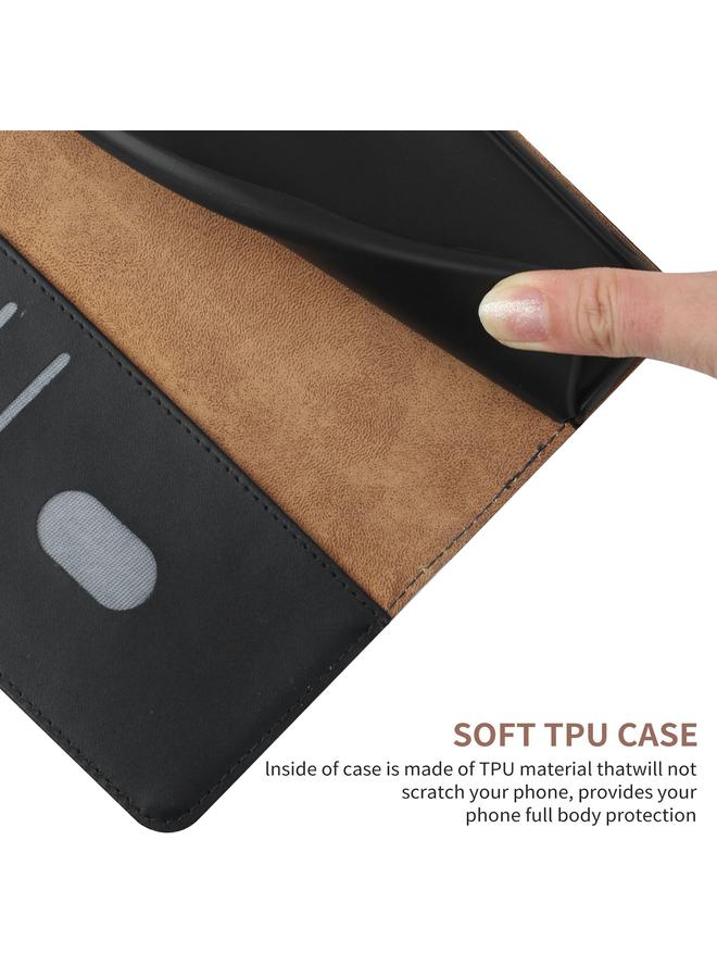 S-TOP Case For OPPO Reno3 Pro Genuine Leather Fingerprint-proof Horizontal Flip Phone Case - Image 5