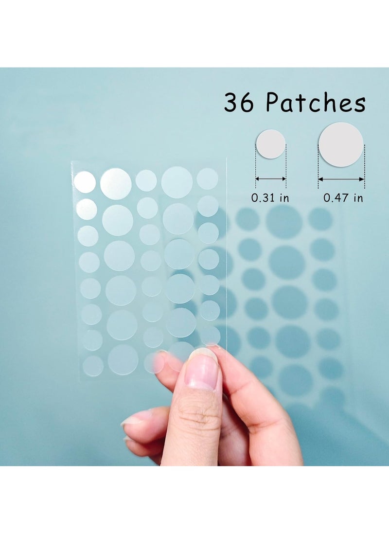 MERICKA - Premium Pimple Acne Patches Invisible Acne Patch Pimple Patch, 108 patches with Tea Tree Oil & Centella Oil - Hydrocolloid Acne Patches for Face - Cute Zit Patches for Quick Healing - Image 1