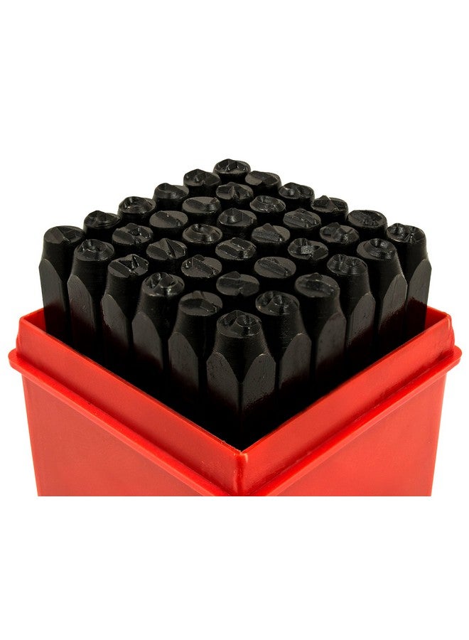 Bastex 36Pc Steel Metal Number And Letter Alphabet Id Stamping Punch Tool Set Kit - Image 2