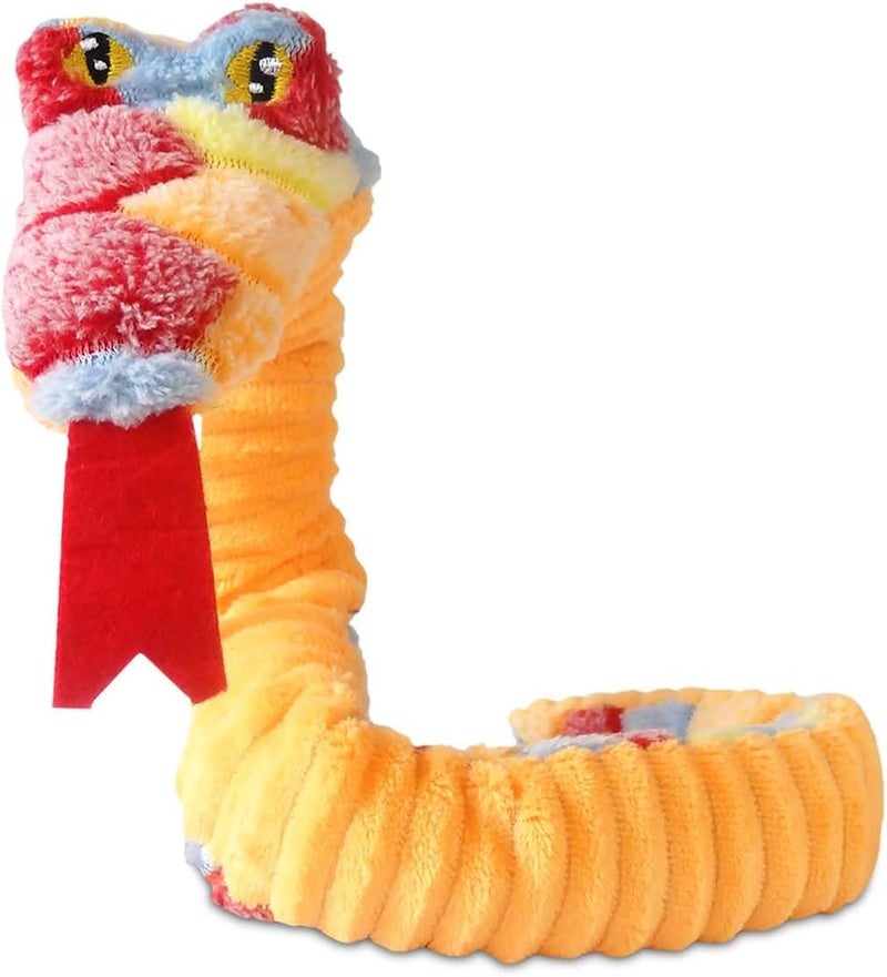 ASPCA Snake Dog Toy - Squeaky Plush Teasing Toy, 24 Inches Long - Image 1