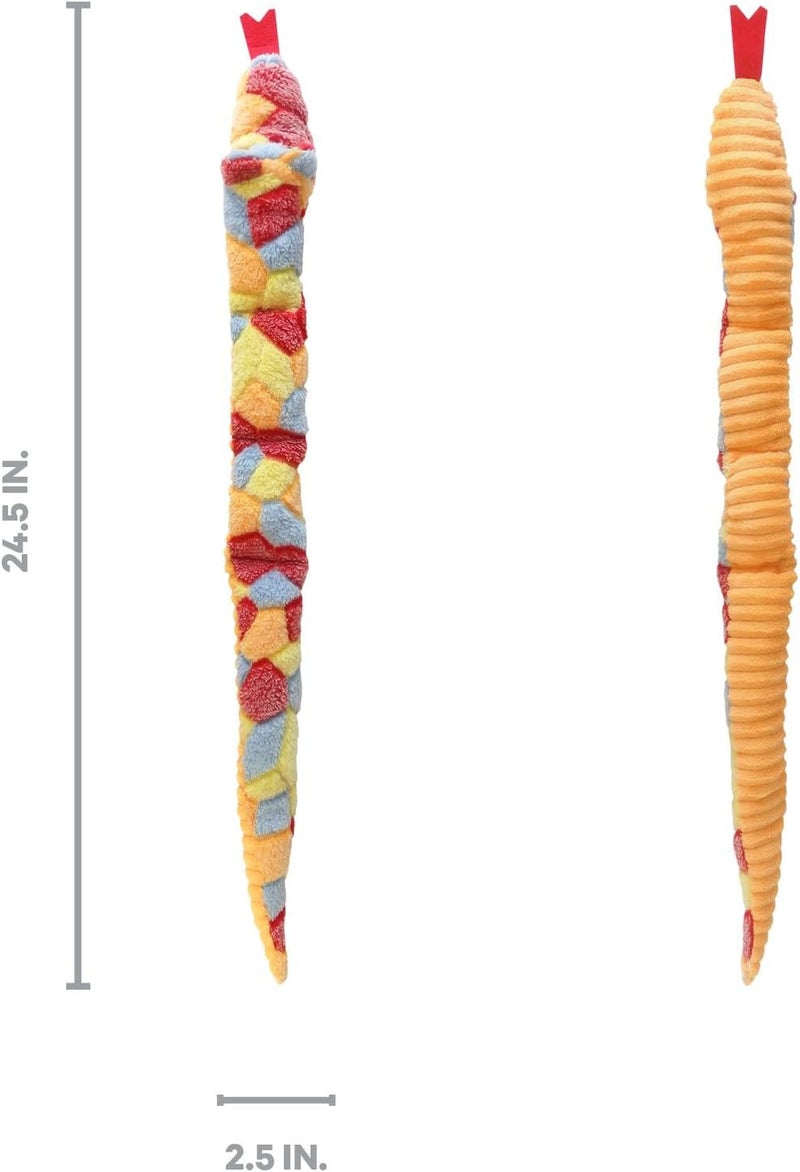 ASPCA Snake Dog Toy - Squeaky Plush Teasing Toy, 24 Inches Long - Image 4
