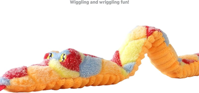 ASPCA Snake Dog Toy - Squeaky Plush Teasing Toy, 24 Inches Long - Image 2