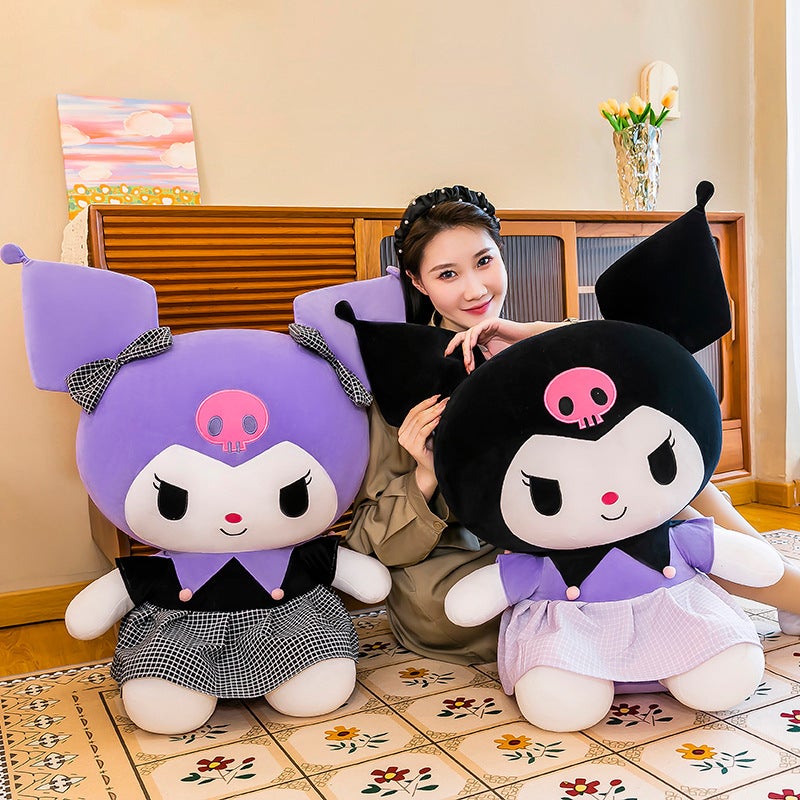Kuromi & My Melody Plush Toys, Large Stuffed Animals, Cute Pillow, Birthday Gift, Wholesale - Image 1
