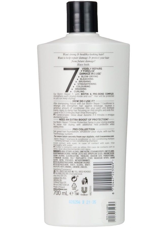 TRESemmé TRESemme Conditioner Biotin+ Repair, 700 ml - Image 2