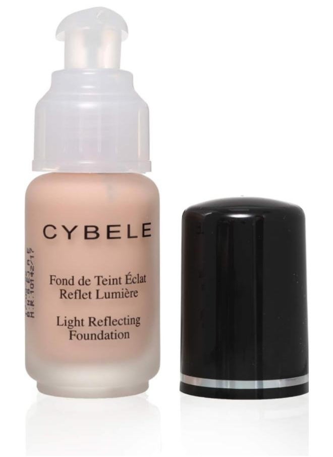 CYBELE Light Reflection - Liquid Foundation - 04 Caramel.  - Image 1