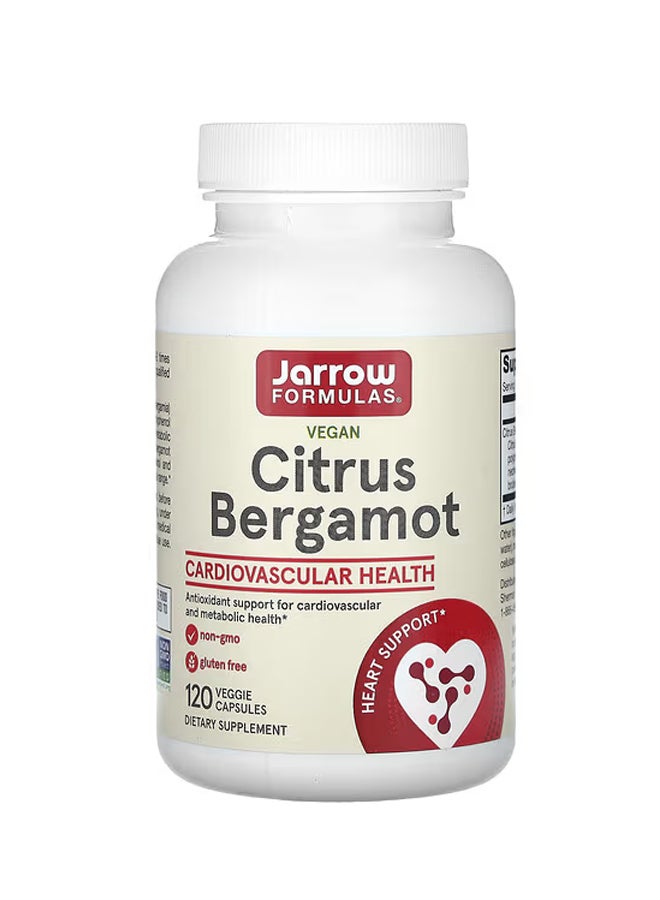 jarrow formulas Vegan Citrus Bergamot 120 Veggie Capsules