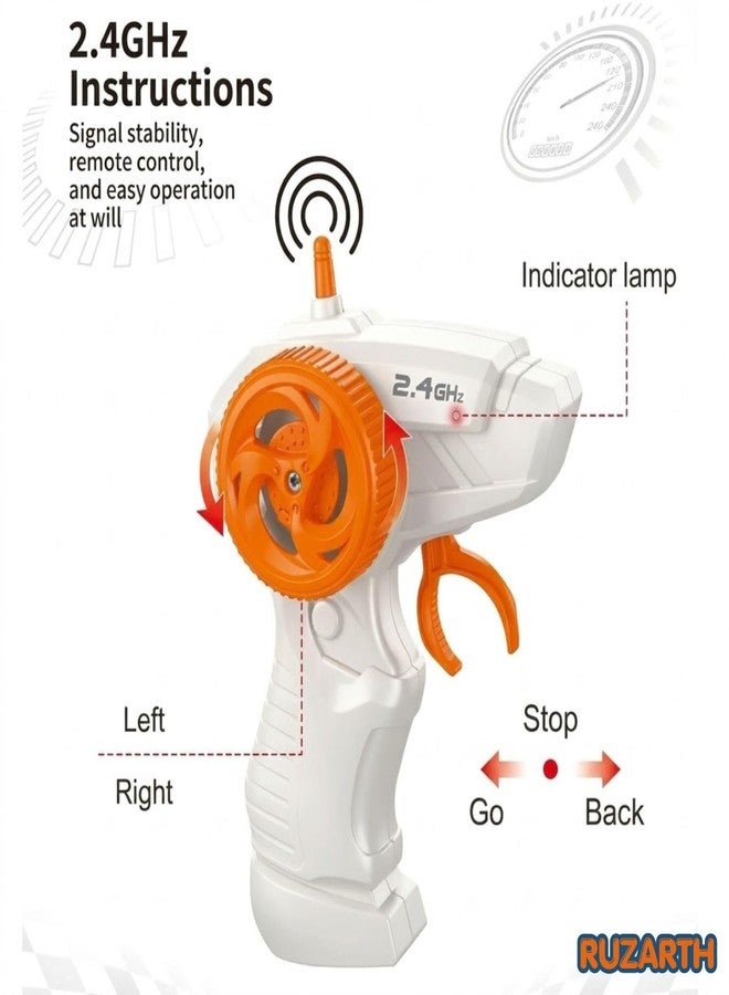 RUZARTH 1:16 RC Building Block Car for Kids, 410 PCS Remote Control Off Road Jeep Toy with 2.4GHz Controller, DIY Construction Brick Car Model, Rechargeable Racing SUV Kit Gift for Boys Girls 6+ Years - Image 4