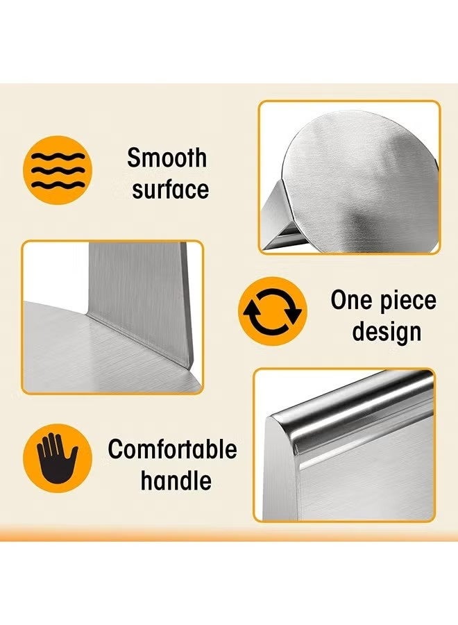 Meat Press Burger Press with Burger Patty Paper Round 12cm, Set of 100 Non-Stick Patty Paper for Burger Press, Zigzag Patty and Cake Baking - Image 2