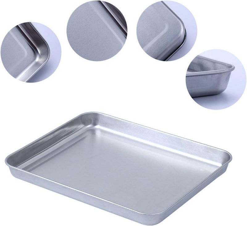 Global flexible sizing options Baking Sheet with Mesh Rack, Stainless Steel Thickened Cookie Pan with Cooling Rack, Toaster Oven Tray and Rack Set for Kitchen (Medium with Rack) Diverse operating method fit Easy lifting build Modern look Multi-hub shipment dispatch Proper storage environment Simple upgraded construction Regulated warehouse storage Market popular practical build Scheduled warehouse deliver Space saving design picks All preference matching build Confirmed available stock Universal design Strategic warehouse site Replaceable parts High strength upgraded material Simple multi-feature universal build Cost saving design picks Reliable durability Ready order processing User feedback upgraded quality All season compatible build Bulk order available stock Dust proof - Image 5